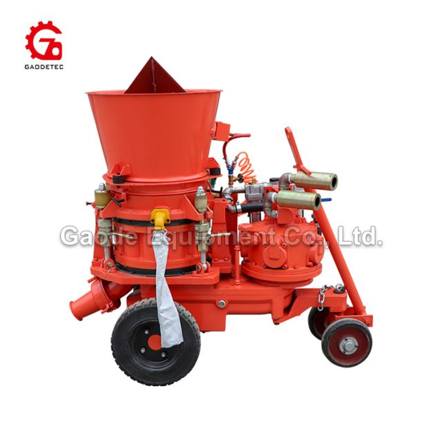 GAODETEC GZ-5AR High-Pressure Water Pump Refractory Gunning Machine For Cement Factories
